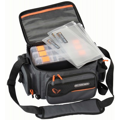 Сумка Savage Gear System Box Bag M 3 boxes & 3 PP Bags (20x40x29cm)