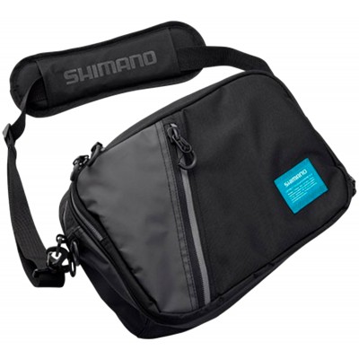 Сумка Shimano Shoulder Bag Medium 10х34x23cm ц:черный