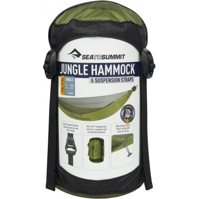 Гамак Sea To Summit Jungle Hammock Set. Dark green