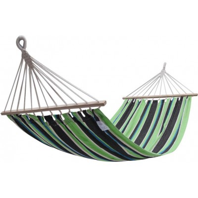 Гамак KingCamp Canvas Hammock. Green/black