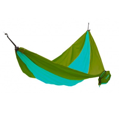 Гамак KingCamp Parachute Hammock. Dark green/Cyan