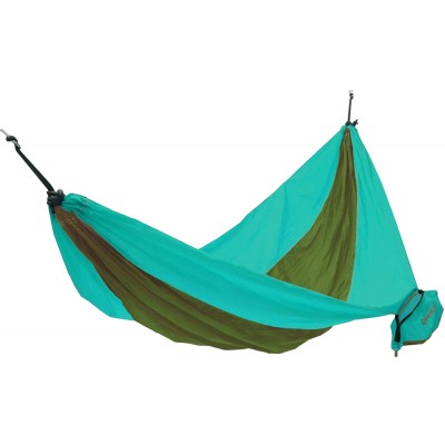 Гамак KingCamp Parachute Hammock. Cyan/Dark green