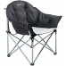 Крісло KingCamp Heavy Duty Steel Folding Chair. Black/grey