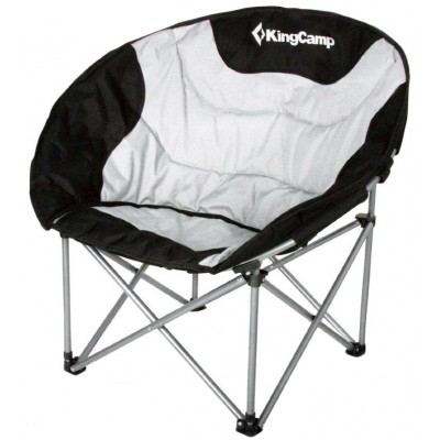 Крісло KingCamp Deluxe Moon Chair. Black/grey