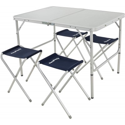 Стіл KingCamp Table And Chair Set. Silver