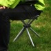 Стілець KingCamp Four Legs Stool 4. Dark grey