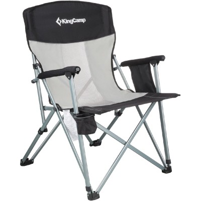 Кресло KingCamp Hard Arm Chair. Black/mediumgrey