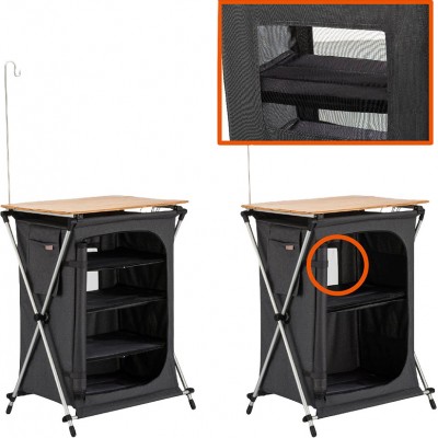 Стол-кухня KingCamp Ultra-Light Storage Cabinets. Grey