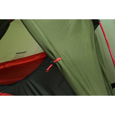 Палатка High Peak Woodpecker 3. Pesto/red