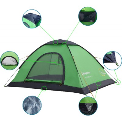 Палатка KingCamp Modena 3. Green