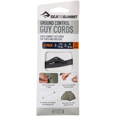 Розтяжки Sea To Summit Ground Control Guy Cords. Dark Gray gray