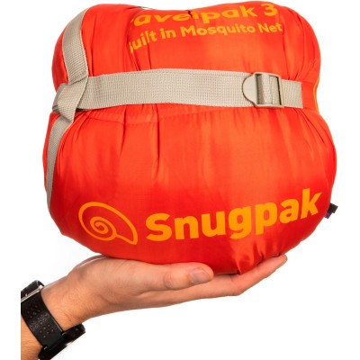 Спальный мешок Snugpak Travelpak 3 Comfort -3°С / Extreme -7°С Green