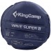 Килимок самонадувний KingCamp Wave Super 3. Blue