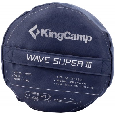 Килимок самонадувний KingCamp Wave Super 3. Orange