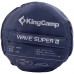 Коврик самонадувающийся KingCamp Wave Super 3. Orange