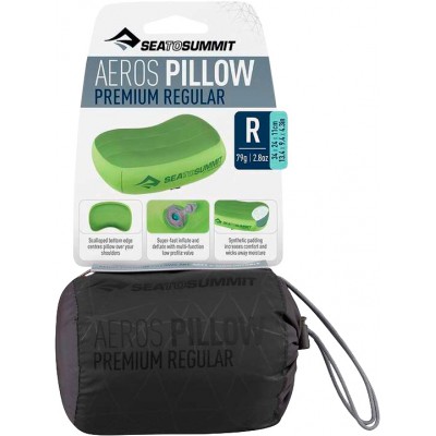 Подушка Sea To Summit Aeros Premium Pillow Deluxe ц:grey