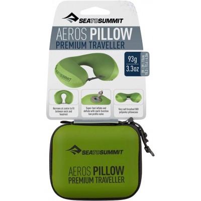 Подушка Sea To Summit Aeros Premium Pillow Traveller к:blue