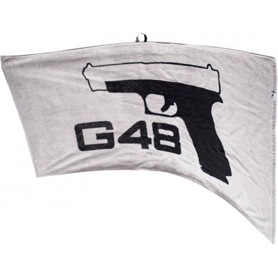 Рушник Glock G48. Колір - светло-серый