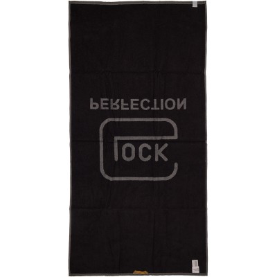 Рушник Glock Perfection Bath Towel. Grey/Black