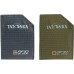 Набор кошельков Tatonka Sleeve RFID B. Цвет - серый/оливковый