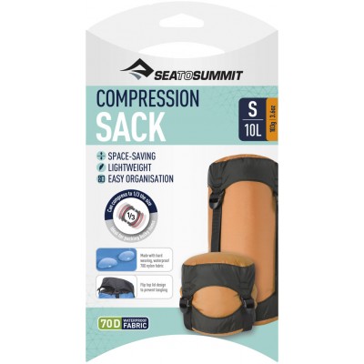Компрессионный мешок Sea To Summit Nylon Compression Sack 10L. Red