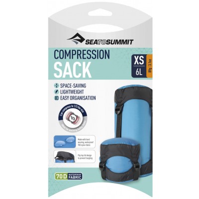 Компресійний мішок Sea To Summit Nylon Compression Sack 6L. Blue