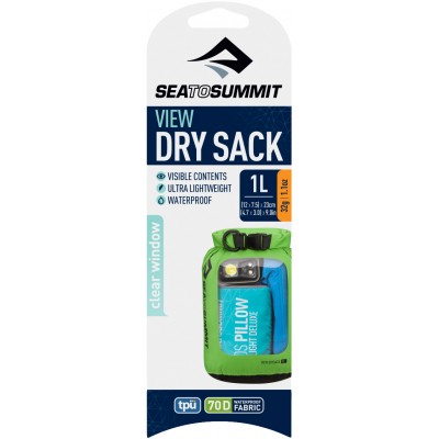 Гермомішок Sea To Summit View Dry Sack 1L. Apple green
