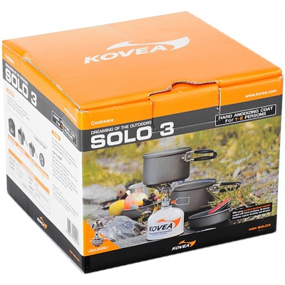 Набір кухонний Kovea Solo 3 з газової горелкой
