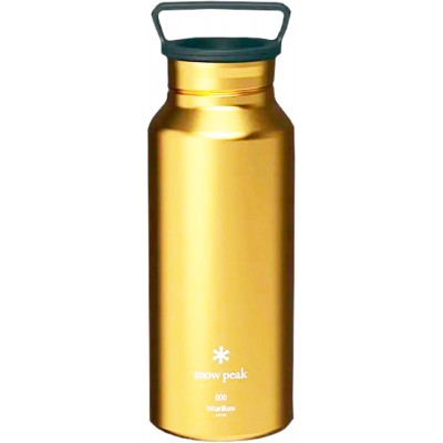 Пляшка Snow Peak TW-800-YL Titanium Aurora Bottle 800ml к:yellow
