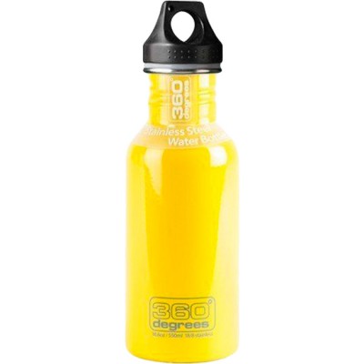 Фляга 360° Degrees Stainless Steel Botte 550 ml к:yellow