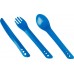 Набір столових приладів Lifeventure Ellipse Cutlery Set. Blue