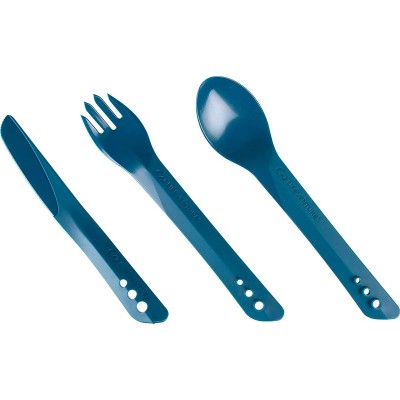 Набор столовых приборов Lifeventure Ellipse Cutlery Set. Navy blue