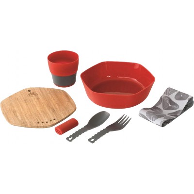 Набір посуду Robens Leaf Meal Kit к:red