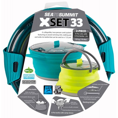 Набор посуды Sea To Summit X-Set 33 (кастрюля + чайник + сковорода)