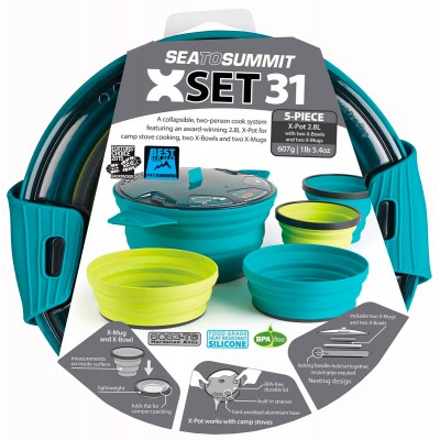 Набір посуду Sea To Summit X-Set 31 (1кастрюля 2миски 2кружки)