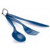 Набор столовых приборов GSI Tekk Cutlery ц:синий