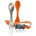 Набор столовых приборов Light my fire Ultimate Spork kit Spork+Spork Case Orange ц:оранжевый