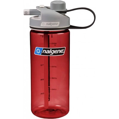 Пляшка Nalgene MultiDrink 0.65L к:red