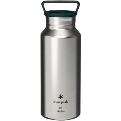 Бутылка Snow Peak TW-800 Titanium Aurora Bottle 800ml ц:silver