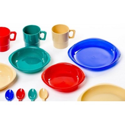 Набор посуды Tramp пластиковой (4 персоны)