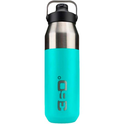 Термопляшка 360° Degrees Vacuum Insulated Stainless Steel Bottle with Sip Cap 1l Turquoise