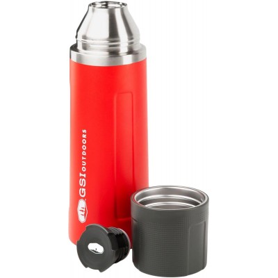 Термос GSI Glacier Stainless Vacuum Bottle 1.0l Red