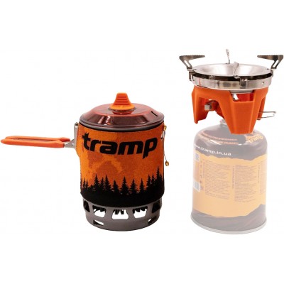 Система для приготування їжі Tramp 1.0L к:помаранчевий