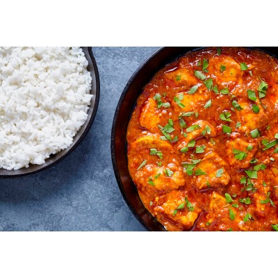 Курица в соусе Тикка Масала с рисом басмати Adventure Menu Chicken Tikka Masala with Basmati rice 181г