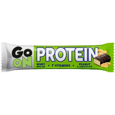 Батончик энергетический GoOn Protein WPC 20% орех 50g
