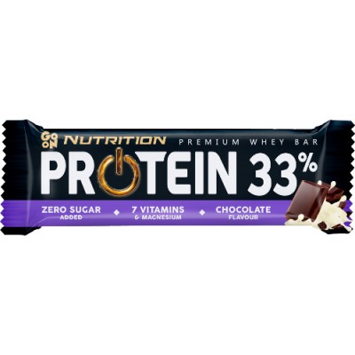 Батончик енергетичний GoOn Nutrition Protein 33% Chocolate 50g