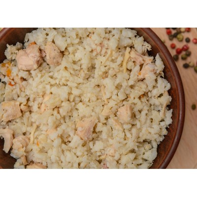Готовое блюдо Portion Каша рисовая с мясом курицы 350 г