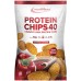 Живлення енергетичне IronMaxx Protein Chips 40 (чіпси) 50g Паприка