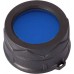 Світлофільтр Nitecore NFB 34 мм синій для ліхтарів SRT6; MT26; MT 25; EC 25