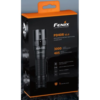 Ліхтар Fenix PD40R V2.0 к:black